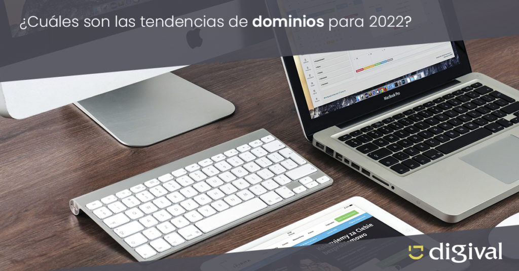 Tendencias de dominios para 2022