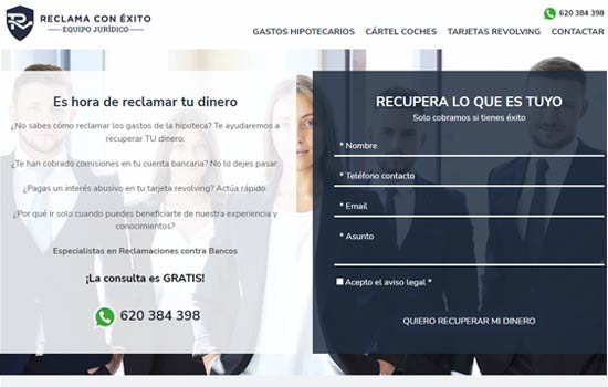 Abogados tarjeta revolving Valladolid