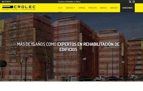 Aquí Empresa de Rehabilitacin de fachadas
