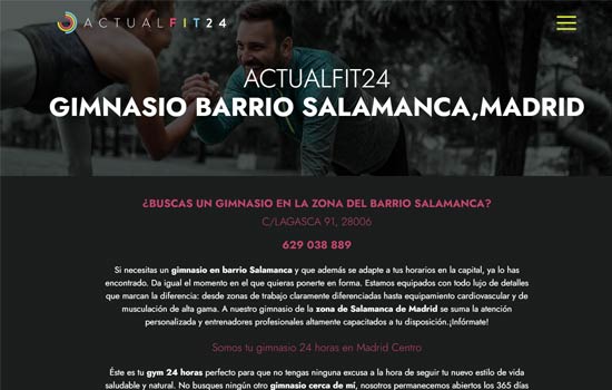 ActualFit24 Tu Gimnasio en el Barrio Salamanca